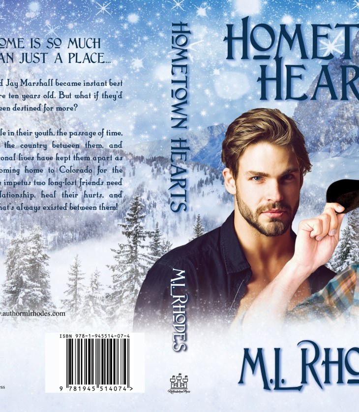 Hometown Hearts paperback cover flat