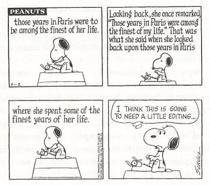 snoopy editing